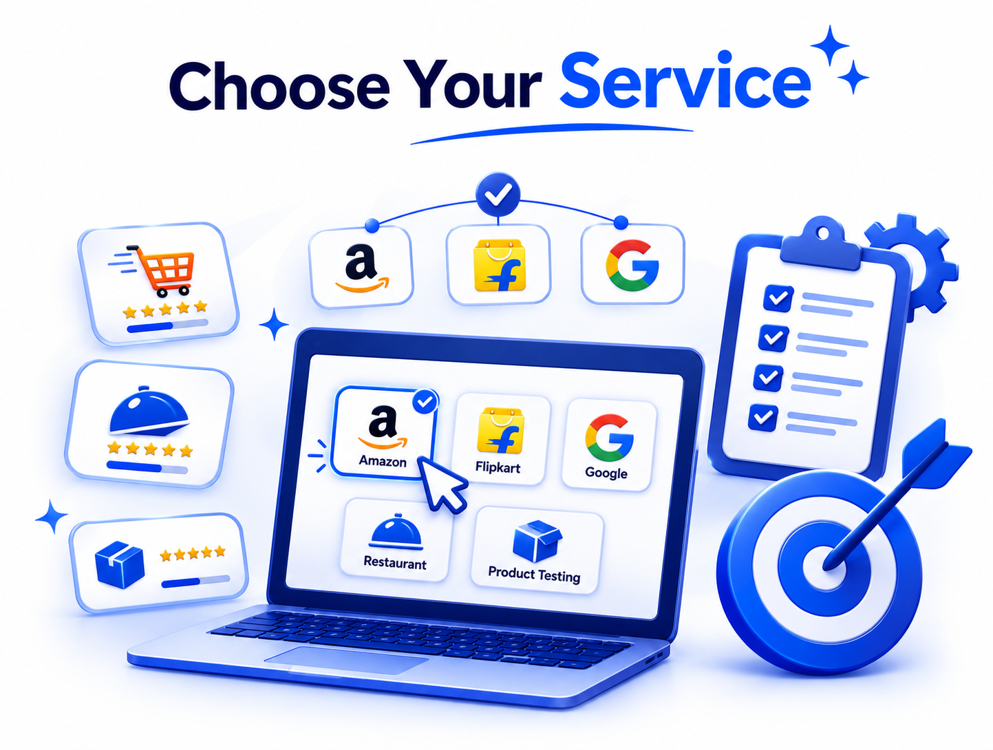 Step 1: Choose Service