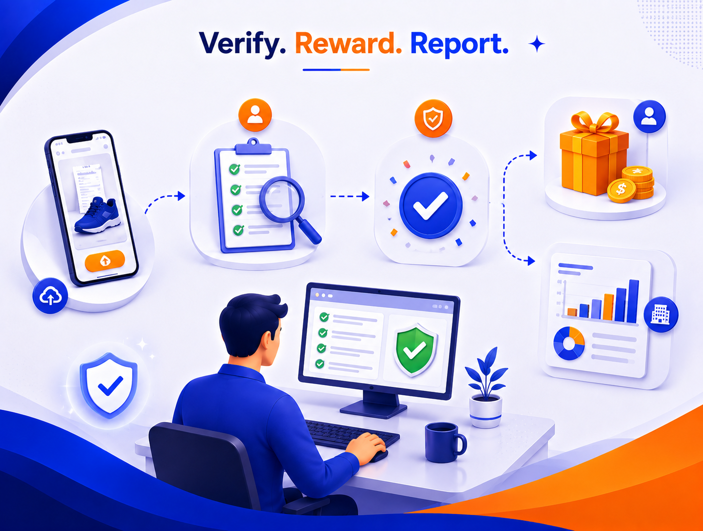 Step 3: Admin Verifies & Completes